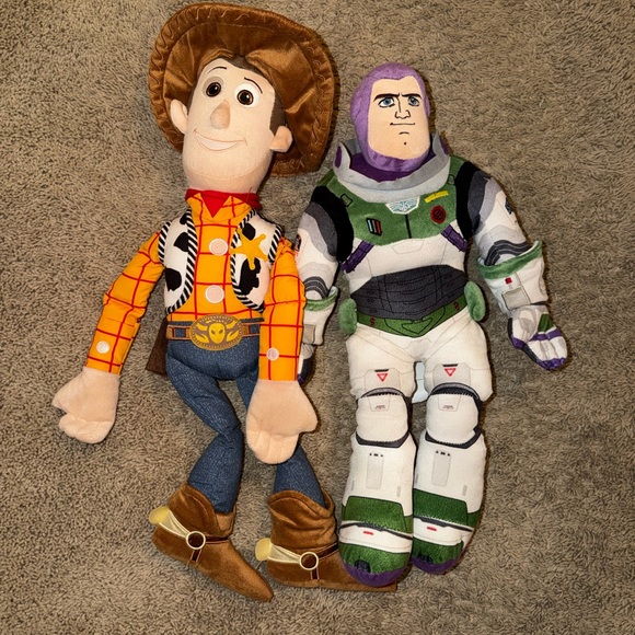 Pixar | Bedding | Toy Story Woody And Buzz Lightyear Pillow Buddys